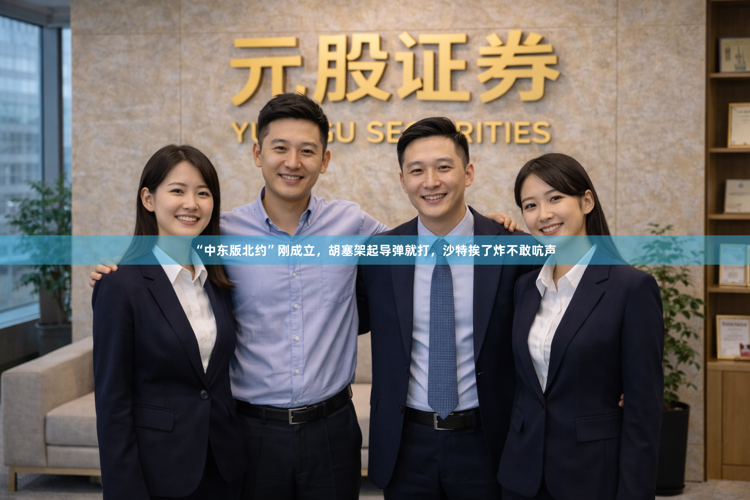 “中东版北约”刚成立，胡塞架起导弹就打，沙特挨了炸不敢吭声